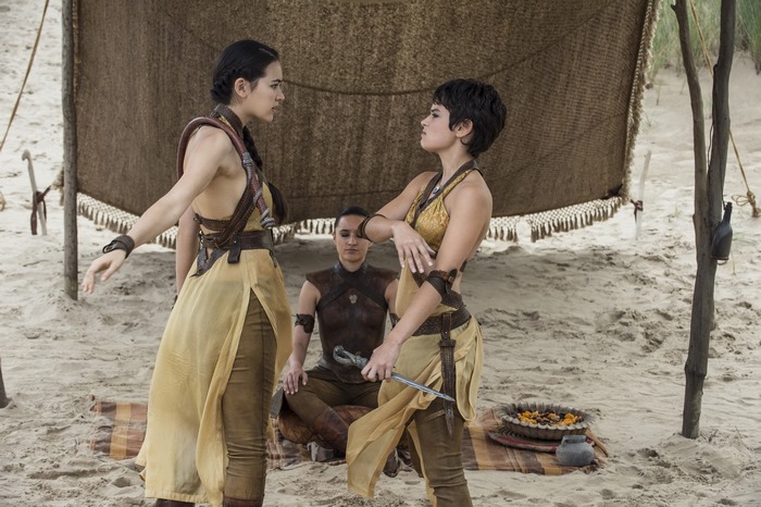 Nymeria Sand, Obara Sand, and Tyene Sand from Game of Thrones