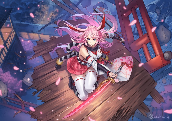 Yae Sakura from Honkai Impact 3rd in Action