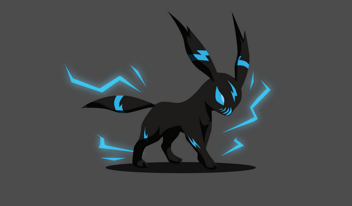 Electric Umbreon from Pokémon