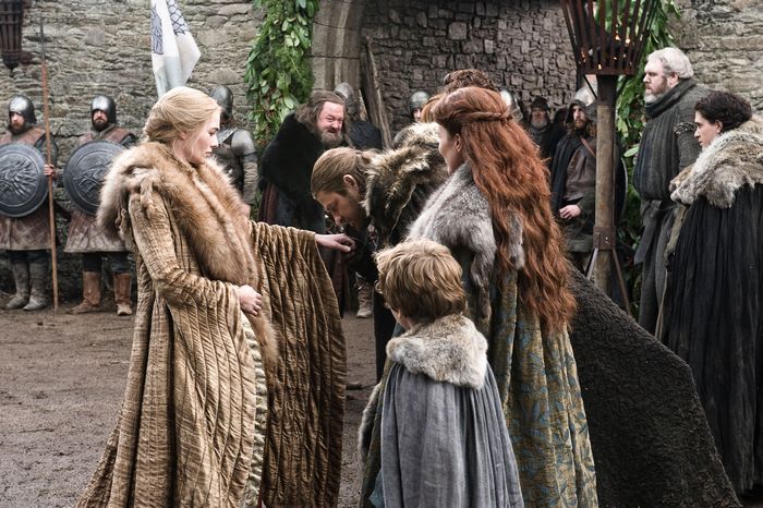 Cersei Lannister and Catelyn Stark from Game of Thrones