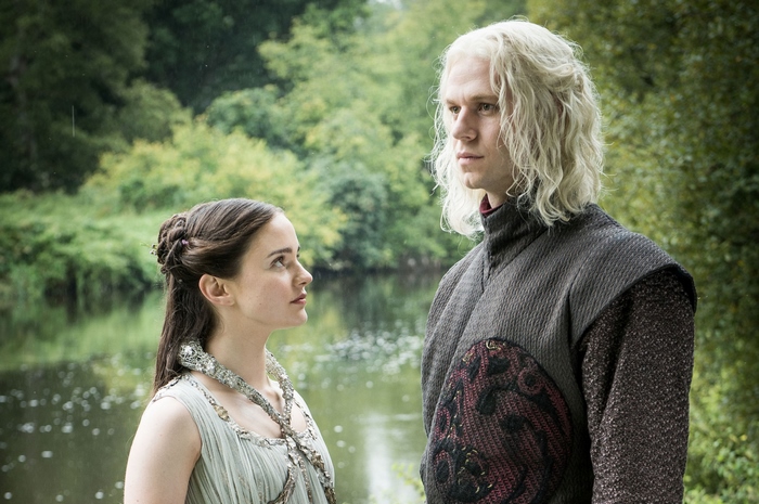 Lyanna Stark and Rhaegar Targaryen from Game of Thrones