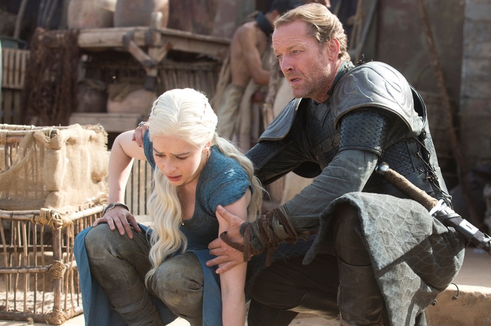 Daenerys Targaryen and Jorah Mormont from Game of Thrones