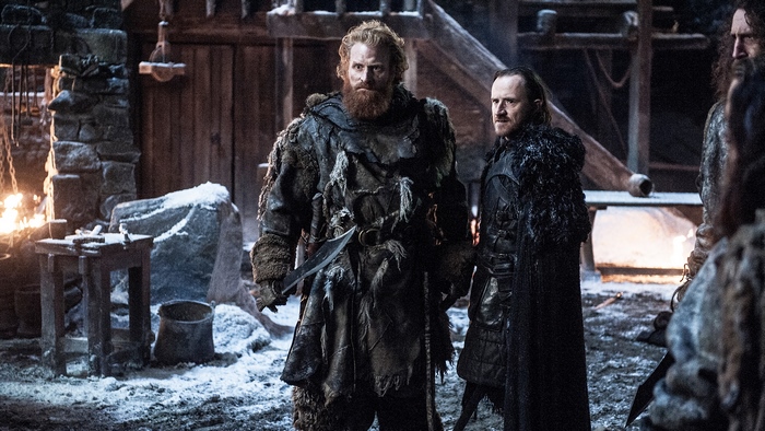 Tormund Giantsbane and Eddison Tollett from Game of Thrones
