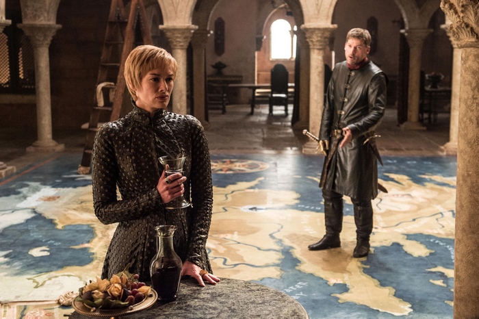 Cersei Lannister and Jaime Lannister from Game of Thrones