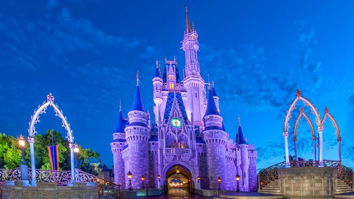 Cinderella Castle at Walt Disney World, Florida