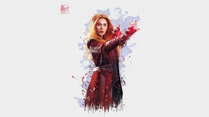 Scarlet Witch from Avengers: Infinity War