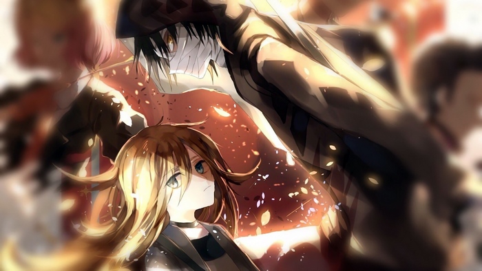 Zack and Rachel from Angels of Death