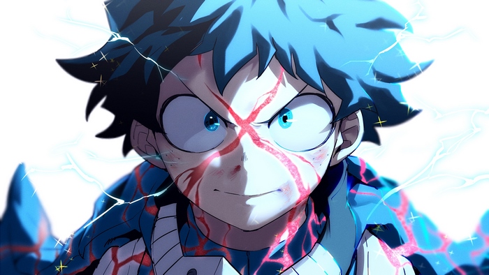Izuku Midoriya from My Hero Academia