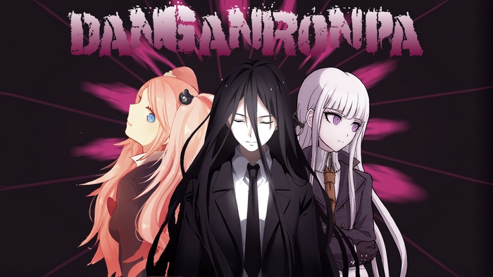 Danganronpa: Junko Enoshima, Izuru Kamukura, and Kyoko Kirigiri