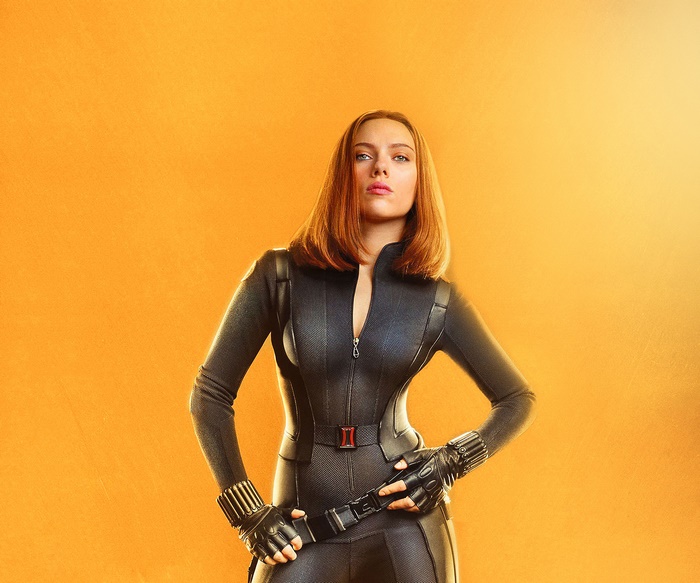 Black Widow from Marvel Comics in 4K
