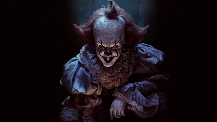 Pennywise the Dancing Clown from IT 4K Artwork