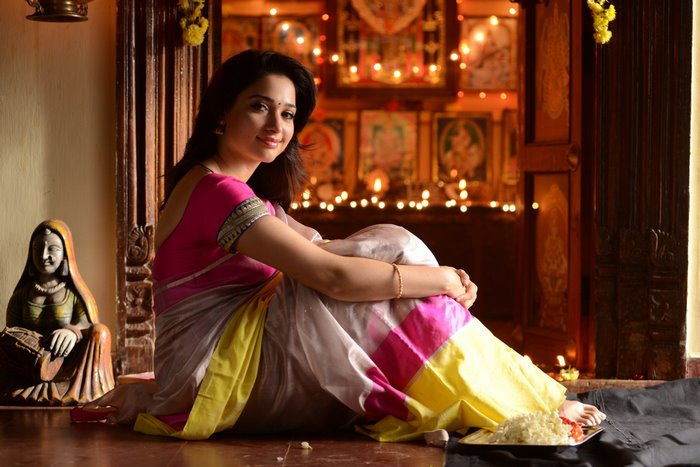 Tamil Actress Tamanna in Elegant Saree