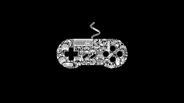 Creative Gaming Controller Illustration