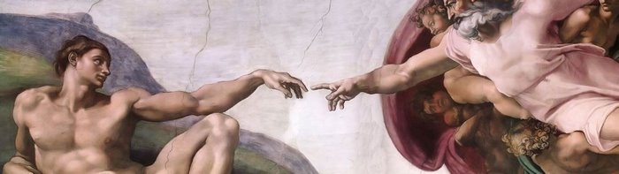 Michelangelo’s Creation of Adam Detail