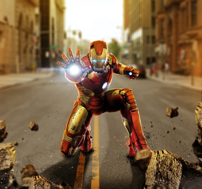 Iron Man from Avengers 4K