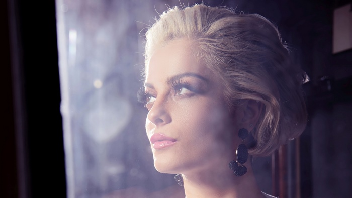 Bebe Rexha Closeup Portrait in Soft Light