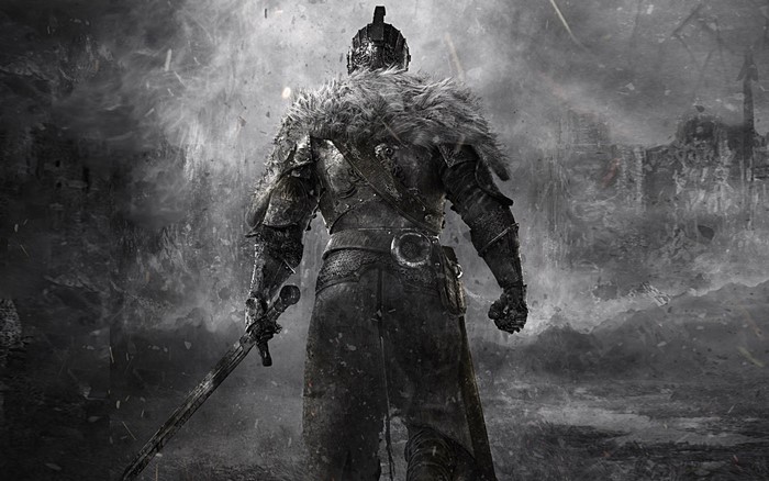Warrior with sword from Dark Souls