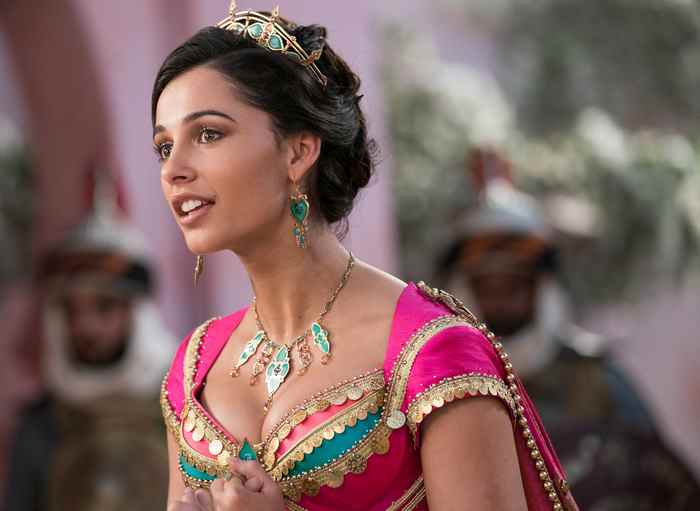 Naomi Scott as Princess Jasmine in Aladdin 2019