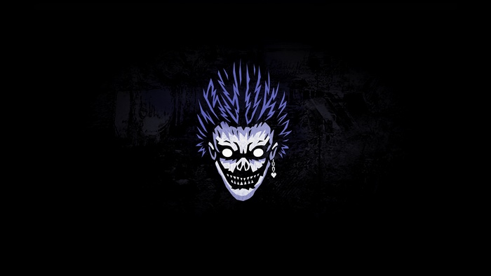 Ryuk from Death Note minimalist artwork