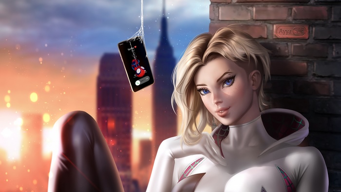 Gwen Stacy from Spider-Man Into the Spider-Verse