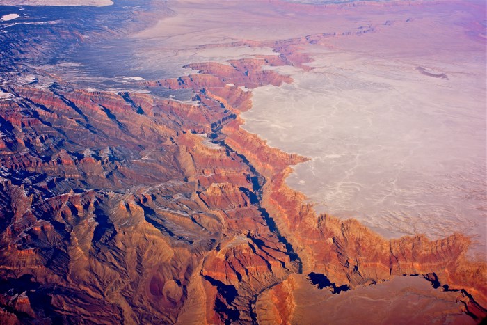 Aerial view of Grand Canyon National Park, Arizona