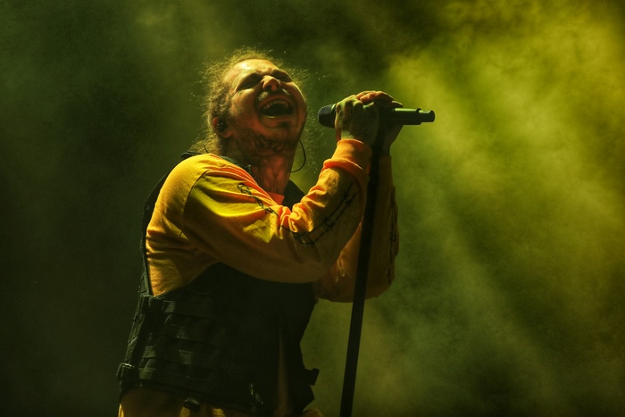 Post Malone performing live