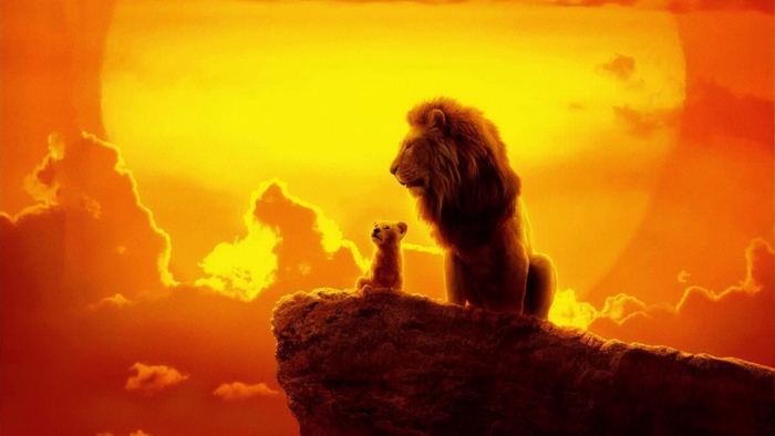 Simba and Mufasa from The Lion King