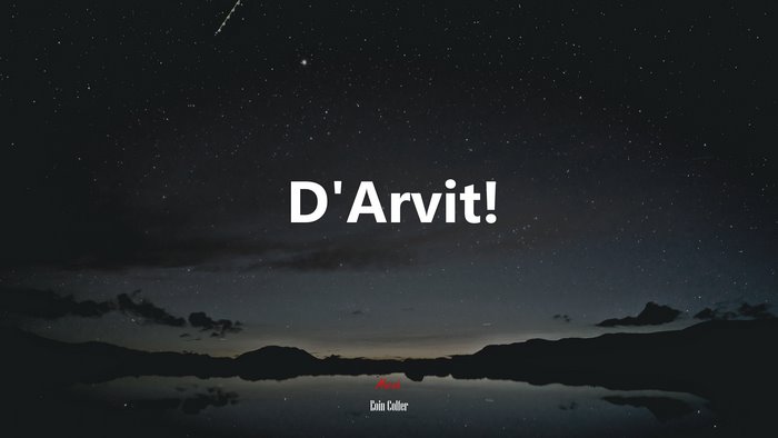 D’Arvit! | Eoin Colfer quote