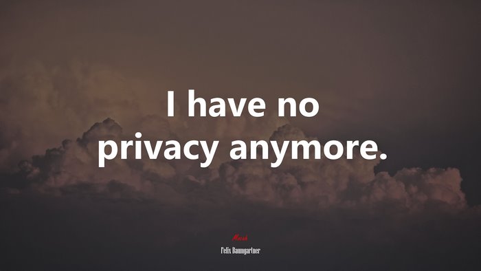 I have no privacy anymore. | Felix Baumgartner quote