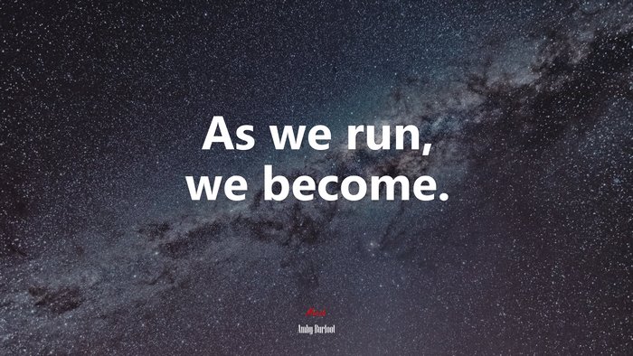 As we run, we become. | Amby Burfoot quote