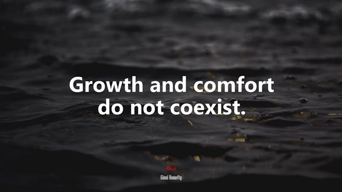Growth and comfort do not coexist. | Ginni Rometty quote