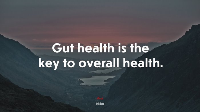 Gut health is the key to overall health. | Kris Carr quote