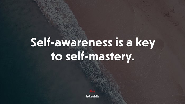 Self-awareness is a key to self-mastery. | Gretchen Rubin quote