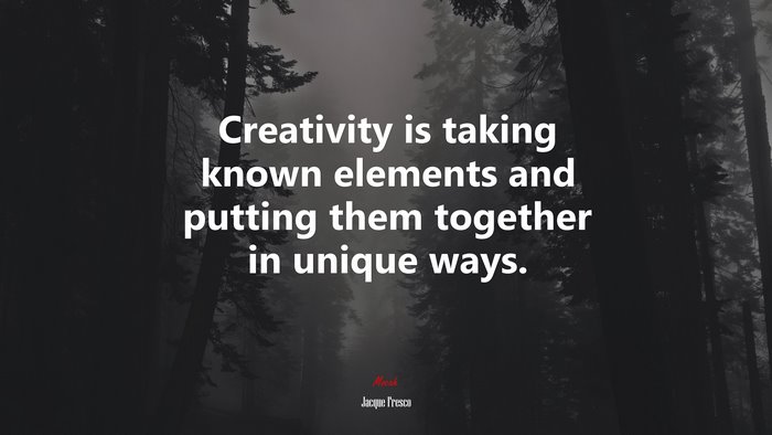 Creativity is taking known elements and putting them together in unique ways. | Jacque Fresco quote