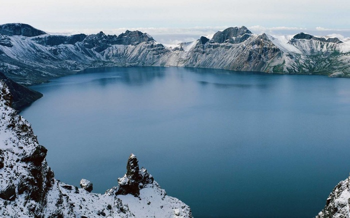 Heaven Lake in Changbai Mountains
