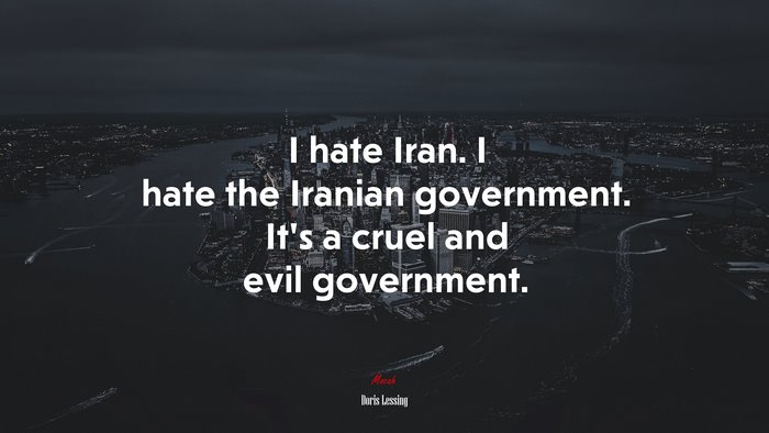 Doris Lessing Quote on Iran Government