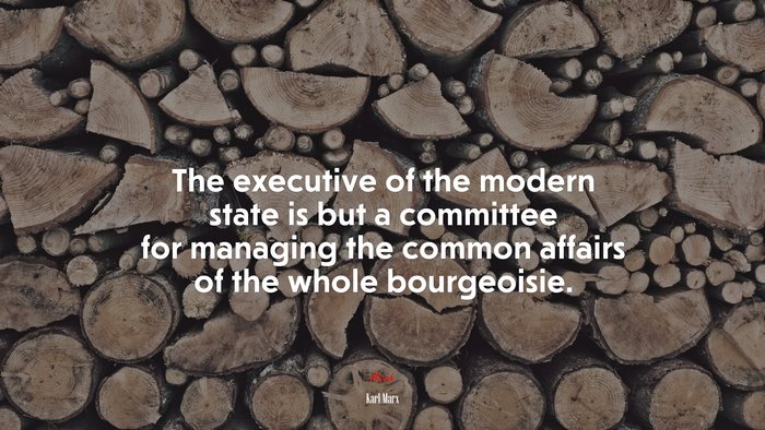 The executive of the modern state is but a committee for managing the common affairs of the whole bourgeoisie. | Karl Marx quote