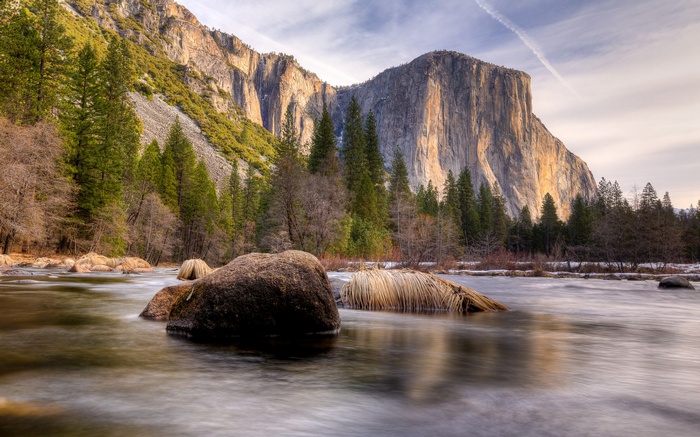 El Capitan Yosemite National Park River