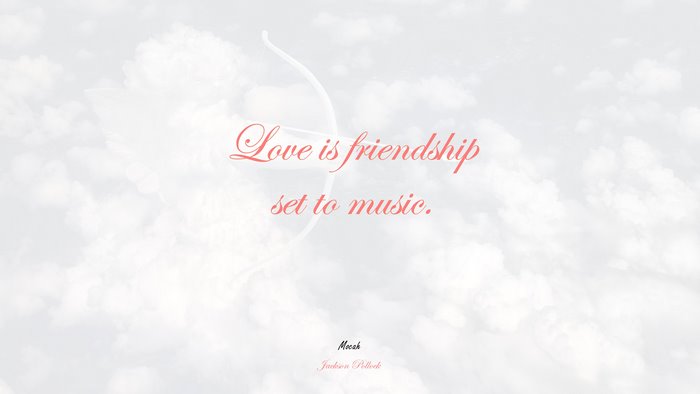 love quote download free, Jackson Pollock quote