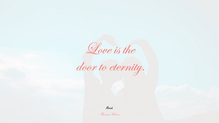image of love quote, Thomas Merton quote