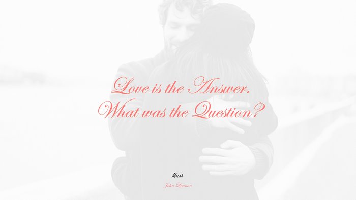  desktop love quote, John Lennon quote