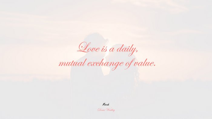  with love quote free download, Denis Waitley quote