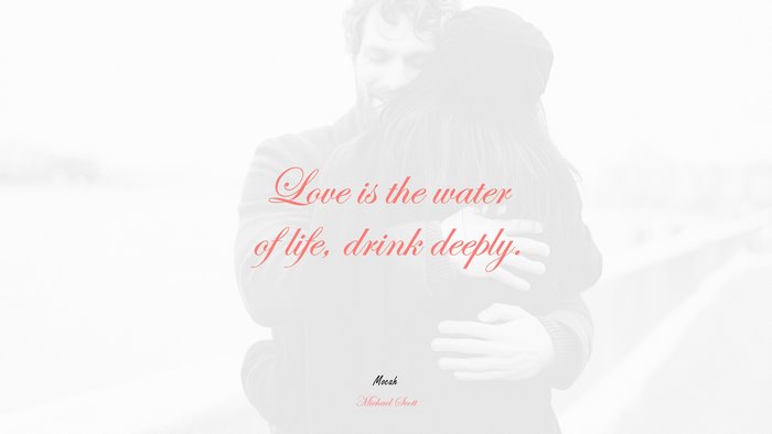 download love quote, Michael Scott quote
