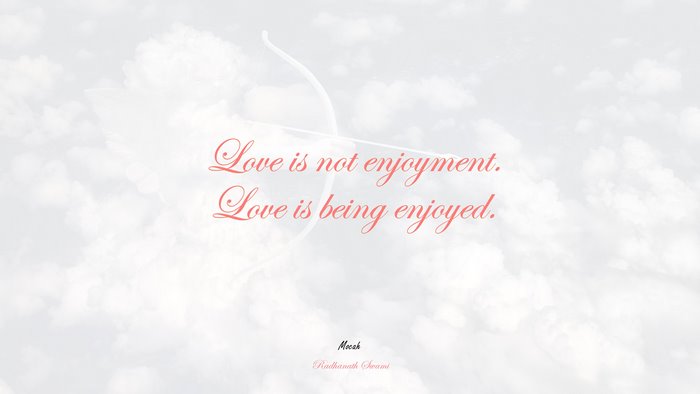 of love quotes with picture, Radhanath Swami quote