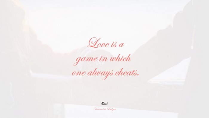 most beautiful love with quote, Honoré de Balzac quote