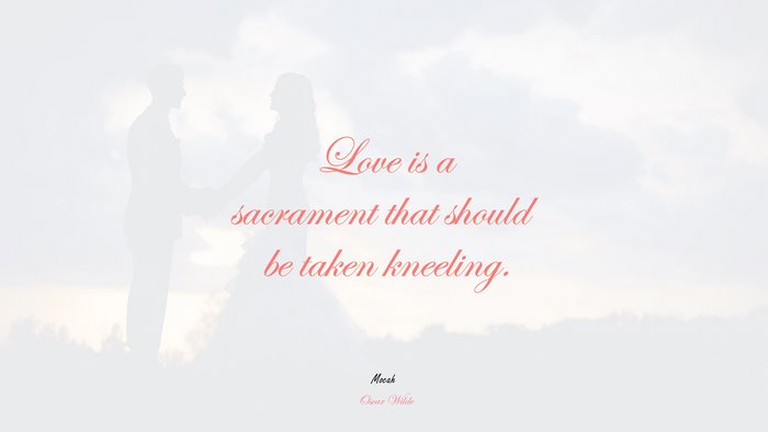 love quote, Oscar Wilde quote