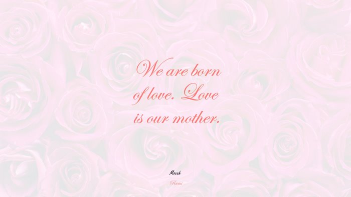 quote on love hd, Rumi quote