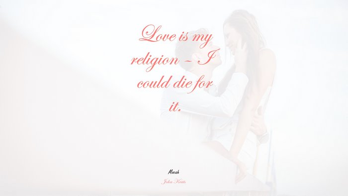 love quote free download, John Keats quote