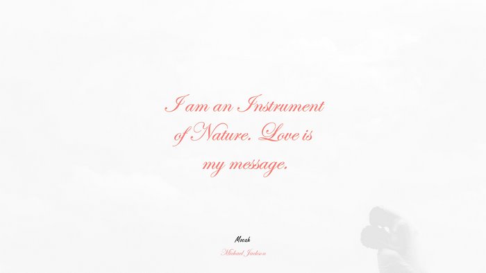 inspirational love quotes, Michael Jackson quote