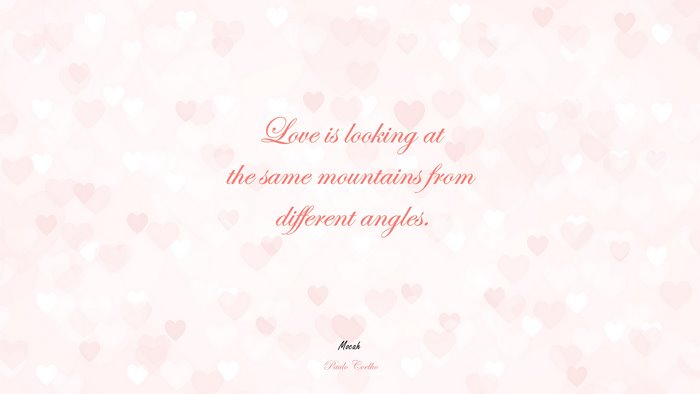 love quote, Paulo Coelho quote